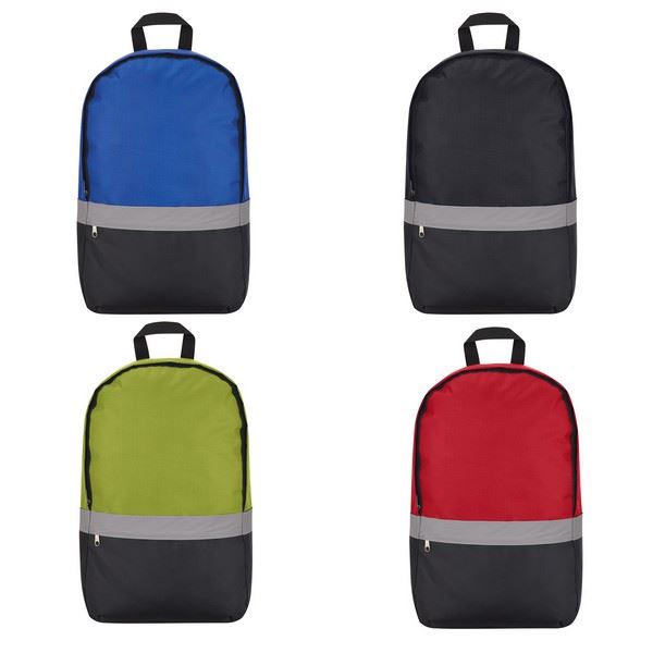 JH3442B Reflective Strip Backpack